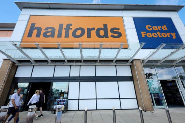 Halfords in Ocean Retail Park, Portsmouth
Picture: Chris Moorhouse (jpns 280721-38)