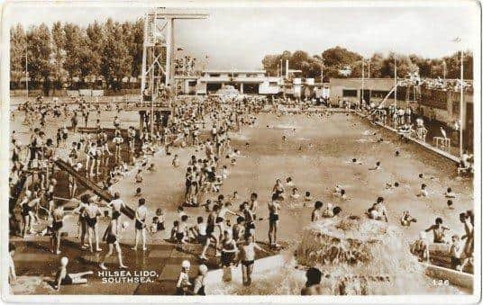 Hilsea Lido. Picture: Nesbit's of Southsea