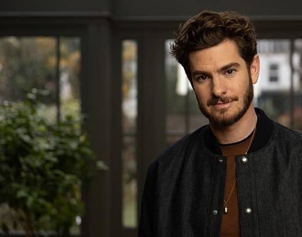 Hollywood star Andrew Garfield traced his family tree in the opening episode of Who Do You Think You Are? (Picture: BBC/Wall to Wall/Stephen Perry)