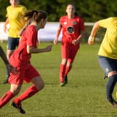 Sheree Bell-Jack scored a hat-trick when Moneyfields won their last league game at Warsash over a month ago. Picture: Keith Woodland