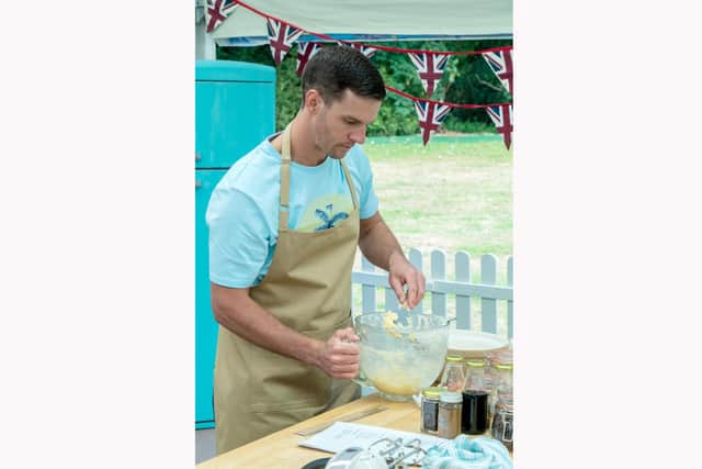 Dave Friday from Waterlooville is taking part in The Great British Bake Off.

Picture: Love Productions