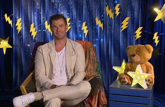 Chris Hemsworth will star on CBeebies Bedtime Stories tonight.