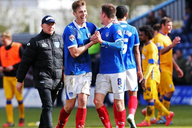 Adam Webster and Jed Wallace. Picture: Joe Pepler