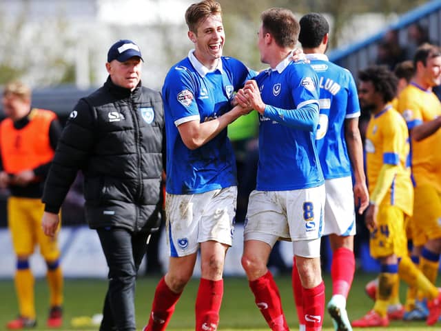 Adam Webster and Jed Wallace. Picture: Joe Pepler