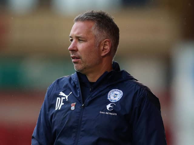 Peterborough boss Darren Ferguson.  Picture: Lewis Storey/Getty Images