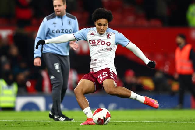 Aston Villa striker Cameron Archer Picture: Clive Brunskill/Getty Images