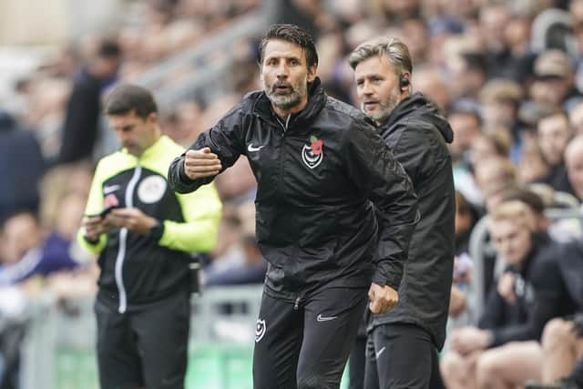 Pompey boss Danny Cowley