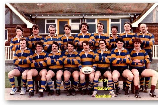 Andy 'Gabby' Gamblin, former captain of Gosport & Fareham RFC.
Picture: Gosport & Fareham RFC