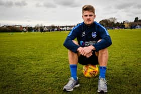 Lloyd Isgrove failed to make a single appearance for Pompey during his loan spell from Barnsley in 2018-19.  Picture: Colin Farmery