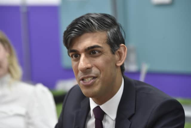 Rishi Sunak, Chancellor of the Exchequer, visiting the Openreach training centre at Westwood