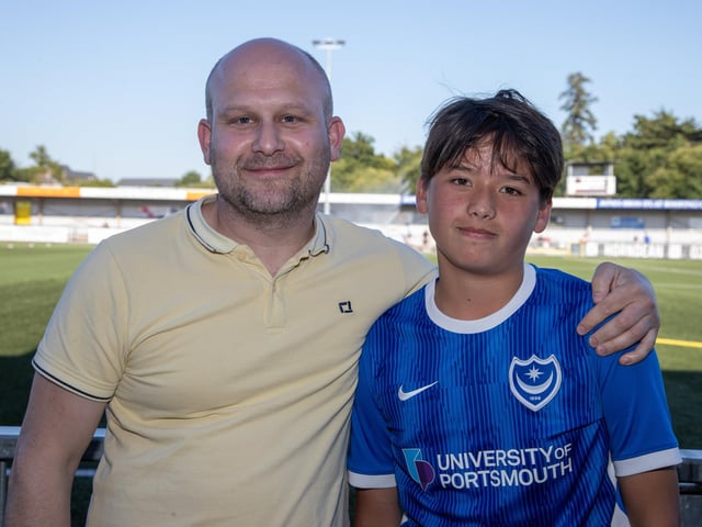 Pompey fans make annual pre-season trip to Westleigh Park