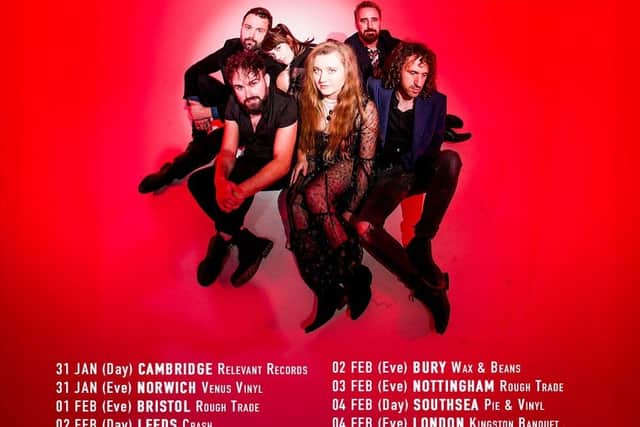 Morganway will be celebrating the new album's release with a set of acoustic record store shows.