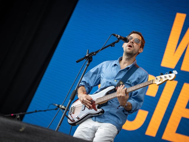 Pictured - We Are Scientists. Photos by Alex Shute.