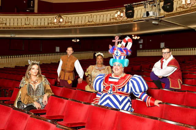 The stars of The Kings Theatre's 2020 'Pompey panto', Dick Whittington. Picture: Andrew Searle Photography