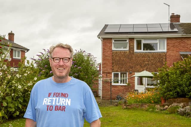Derek Tarrant, from Hook, said: "From start to finish, the process was professionally managed, and the installation was excellent, with skilled engineers providing all the information required. I can’t fault the process." Picture - supplied (Jamie Mason).