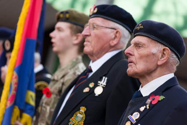 Remembrance service in Portchester in 2018
Picture: Duncan Shepherd