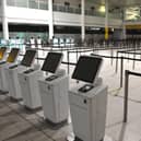 An empty Gatwick Airport. Picture by Steve Robards