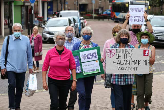 Havant Borough Build Back Better Group are writing to MP Alan Mak, urging him to put pressure on the PM and the Chancellor to implement the Green New Deal in the town Picture: Chris Moorhouse (270820-11)