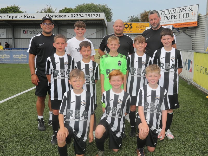 Emsworth Town Echos Under-10s. Picture by Dave Haines