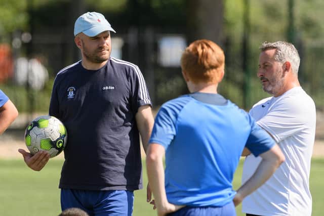 US Portsmouth boss Tom Grice. Picture: Keith Woodland (170721-5)
