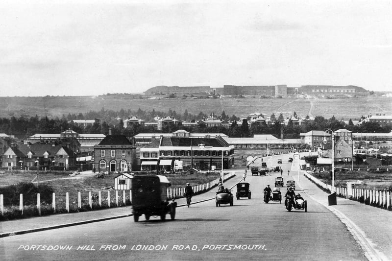 Portsdown Hill from London Road, Cosham. Pictire: Paul Costen collection