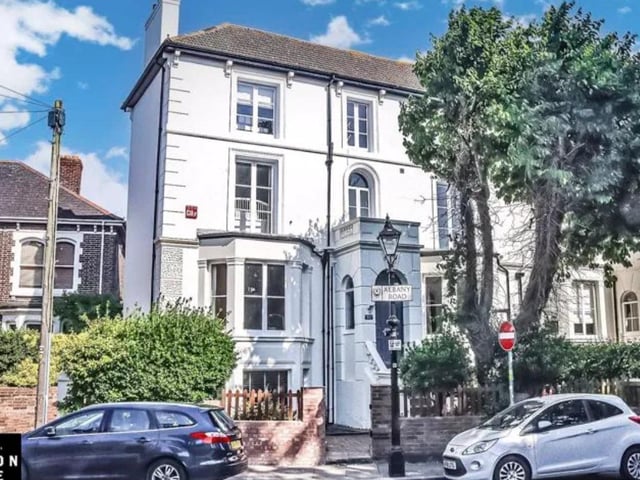 This charming semi-detached property comes with five bedrooms, three bathrooms and three reception rooms as well as off road parking and a patio garden at the back of the house.