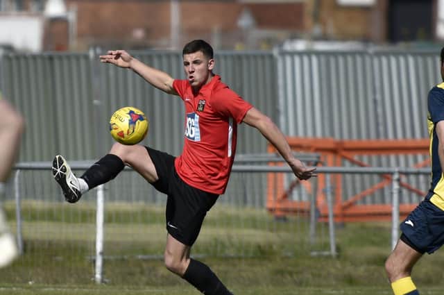 Fareham Town's Charlie Cooper. Picture: Allan Hutchings (030421-073)
