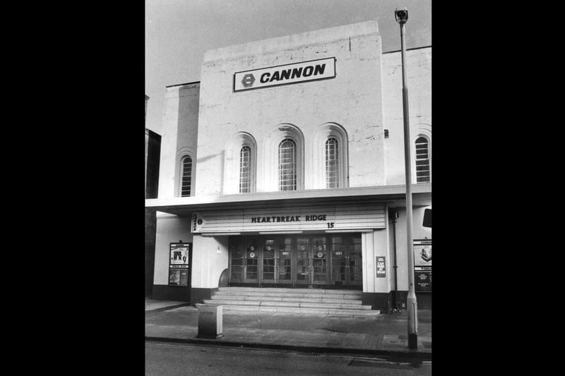 The Empire Cinema on East Street Havant in February 1987. The News PP3376