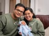 Portsmouth couple celebrate "magical" arrival of baby boy on New Year's Day following "marathon" birth
