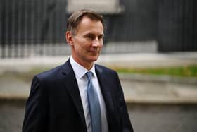 Chancellor Jeremy Hunt at 10 Downing Street (Photo by Leon Neal/Getty Images)