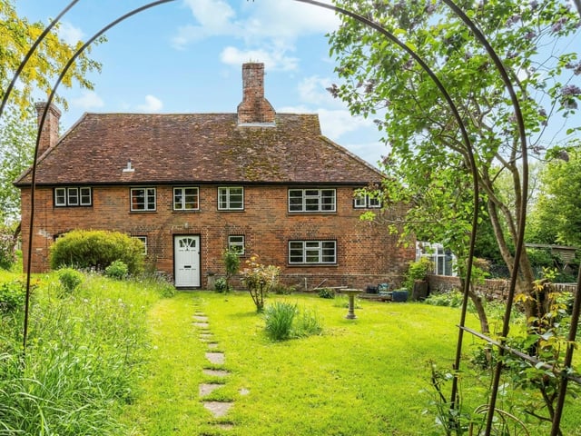 This countryside home dates back to the 1600's and it comes with seven bedrooms, three bathrooms and six reception rooms. This farmhouse home has been in the same family since 1930.