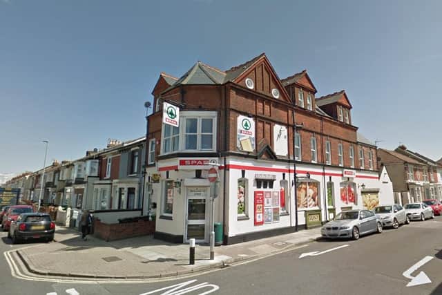 The Spar corner shop in New Road, Fratton. Picture: Google Maps