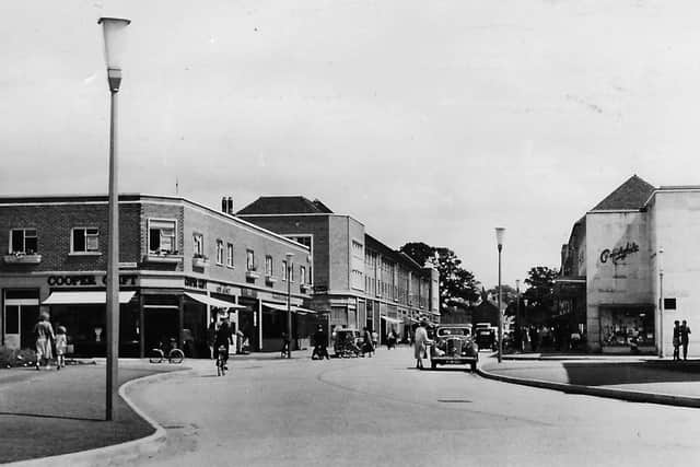 When Park Parade was THE place to shop for Leigh Park residents.  Picture: Barry Cox collection.