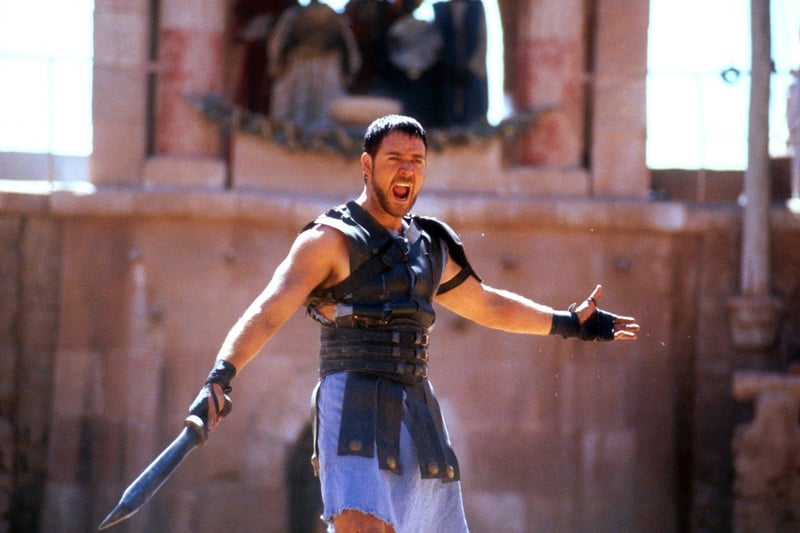 Oscar winning epic Gladiator starring Russel Crowe filmed in the depths of Alice Holt Forest in Hampshire.