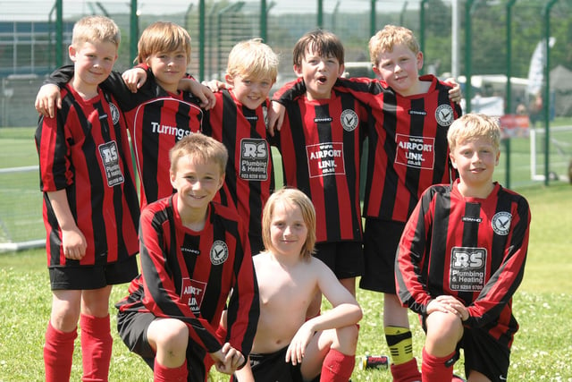Horndean Hawks  U10s B, Travaux 6 a side tournament, May 2012. Picture by Mick Young