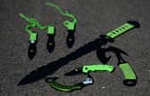 Some examples of 'zombie knives'. Picture by PA