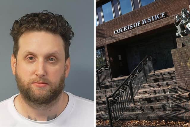 Two men were jailed at Portsmouth Crown Court for their part in a "sophisticated" money laundering scheme. Pictured is Samuel Bryant, 34, formerly of Cornflower Way in Melksham, Picture: Hampshire and Isle of Wight Constabulary/Chris Moorhouse.