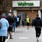 Waitrose is cutting the price of over 200 of their products. Picture: ADRIAN DENNIS/AFP via Getty Images.