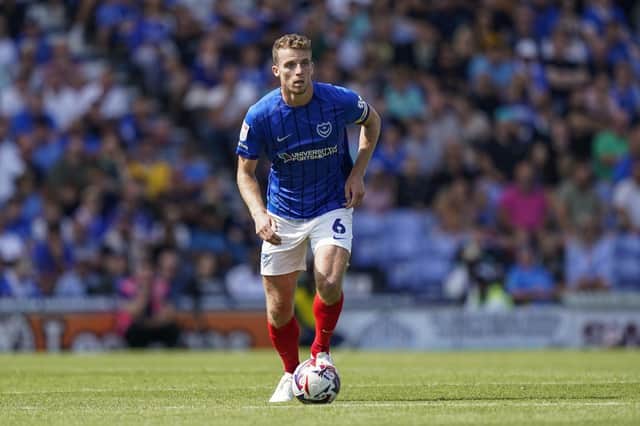 Conor Shaughnessy hasn't played for Pompey since August 17 against Luton. Picture: Jason Brown/ProSportsImages