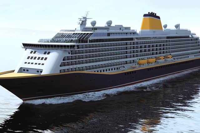 Portsmouth welcomes Saga's Spirit of Adventure in city's first cruise ship naming ceremony
Saga's Spirit of Adventure
