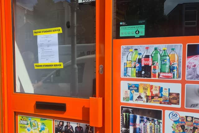Kingston Mini Market at 98 Kingston Road, North End, has been shut for flogging illegal tobacco products. Picture: Portsmouth City Council.