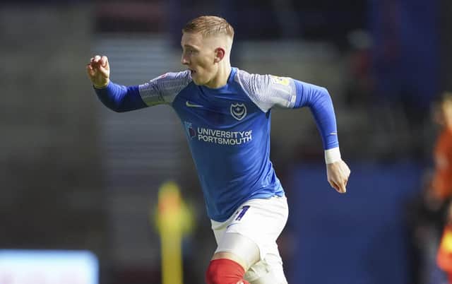For the trip to Ipswich, Ronan Curtis is one of seven changes to Pompey's side which drew against Derby on Friday night.