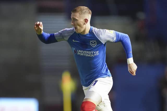 For the trip to Ipswich, Ronan Curtis is one of seven changes to Pompey's side which drew against Derby on Friday night.
