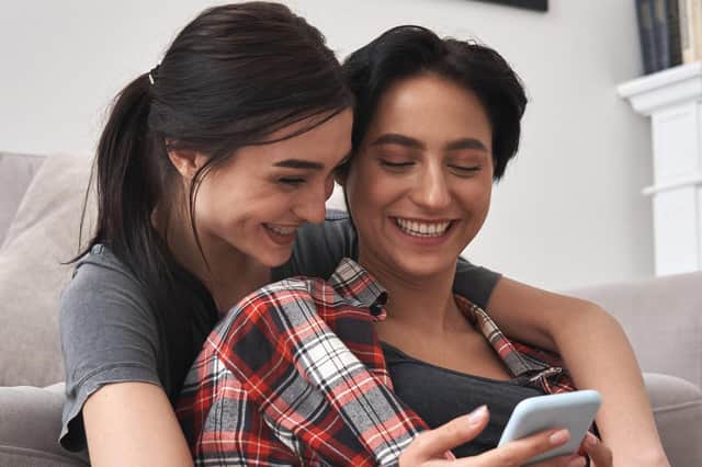 A generic stock photo of a lesbian couple. See PA Feature ADVICE Ask Fiona. Picture credit should read: Alamy/PA. WARNING: This picture must only be used to accompany PA Feature ADVICE Ask Fiona.