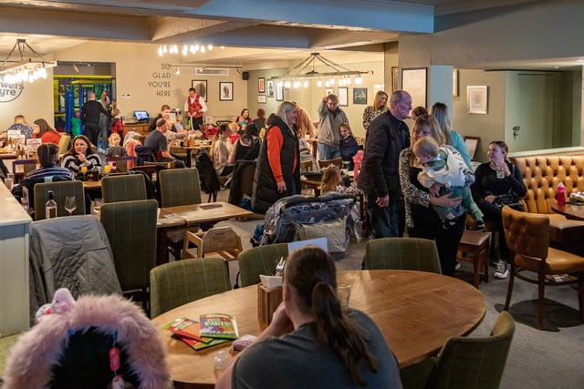 The very busy launch day at the Brewers Fayre. Picture: Mike Cooter (040323)