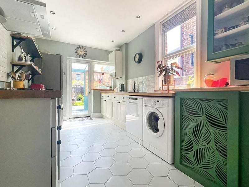 This home has two double bedrooms and it has a lot of character.