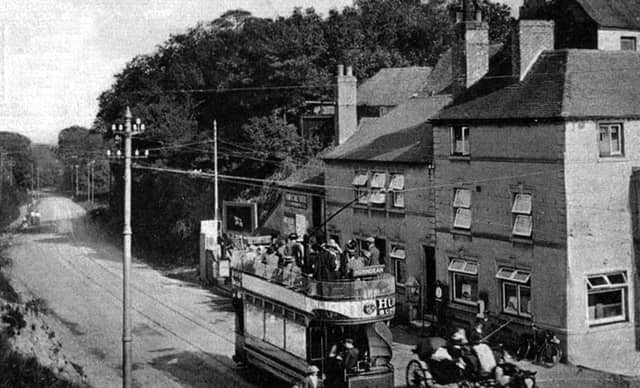 The George pub at the top of Portsdown Hill.