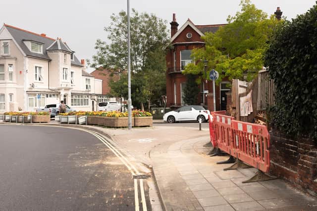 The Rainbow Corner Day Nursery had its wall demolished yet again in August by a car travelling too fast through the bends in the road.
Picture: Keith Woodland (130820-9)