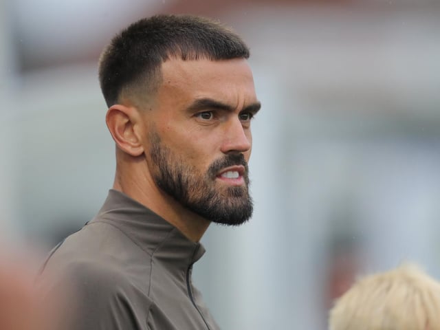 Pompey player Marlon Pack at the charity match.