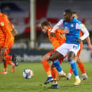 Charlie Bell in action for Pompey against Peterborough in the Papa John's Trophy in 2020/21. Picture: Nigel Keene/ProSportsImages